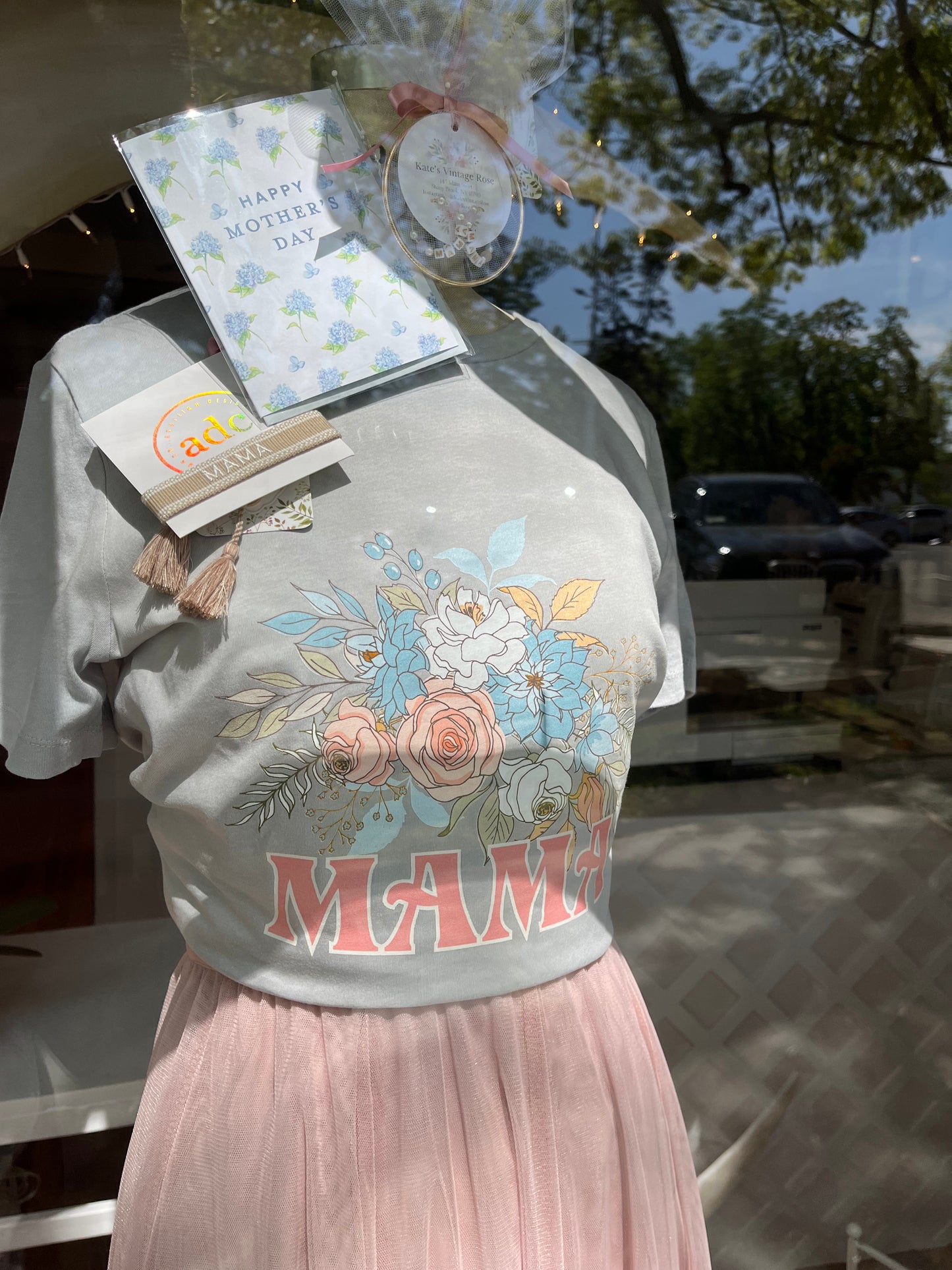 Mama Floral Graphic Tee
