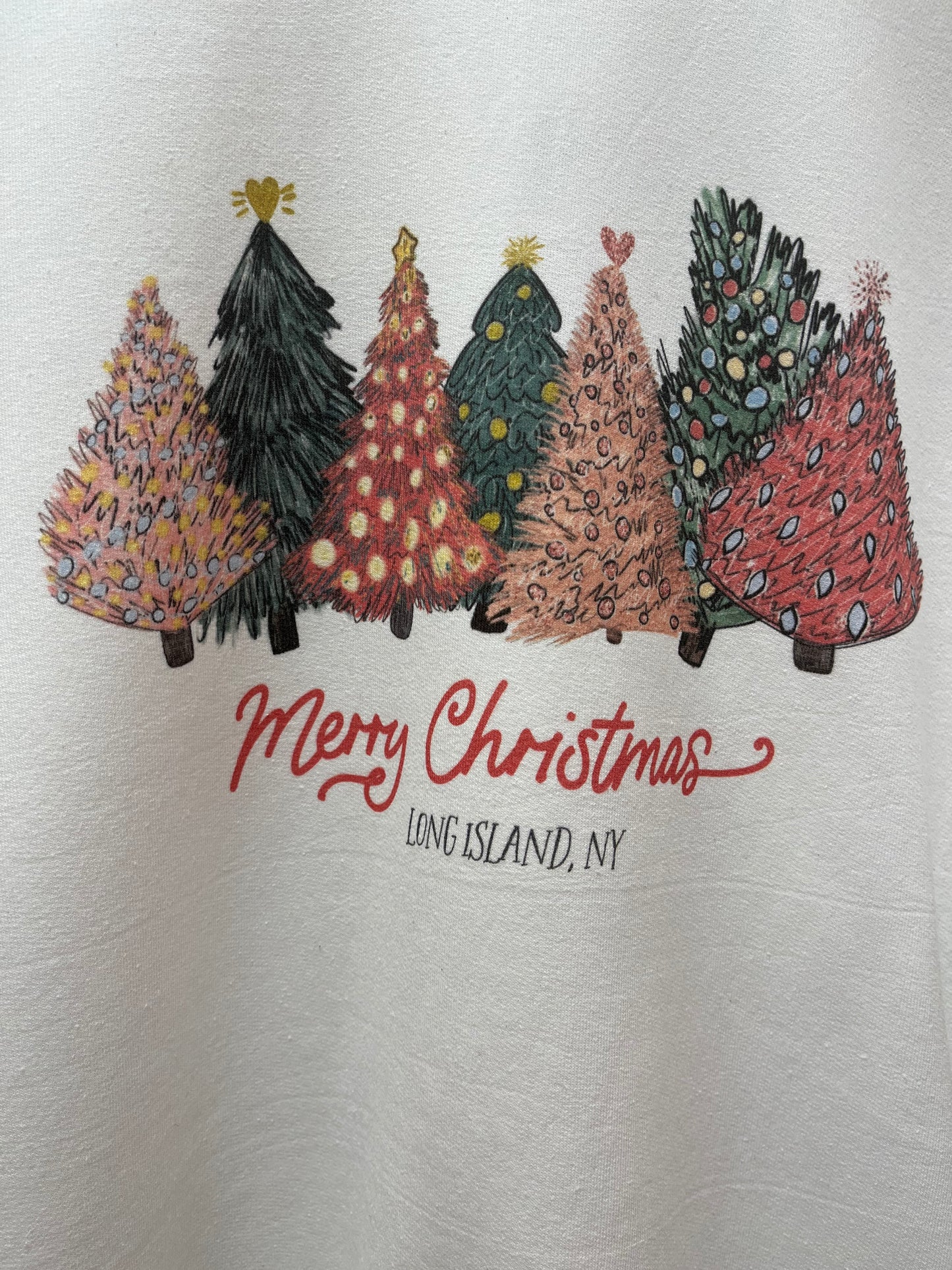 Pink Tree Long Island Sweatshirt