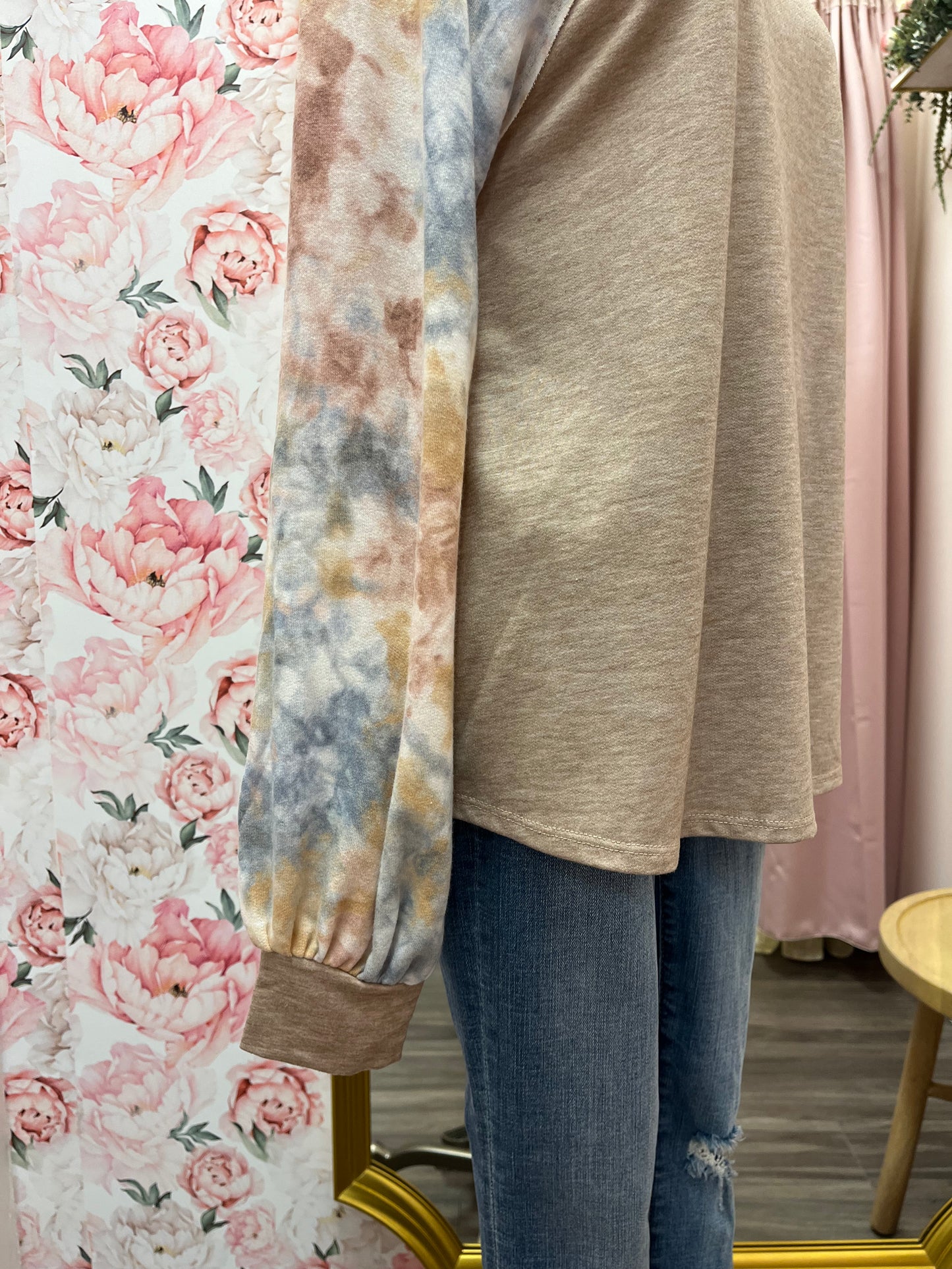 Ella Printed Knit Top