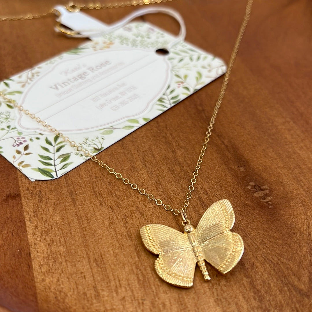 Mariposa Butterfly Necklace