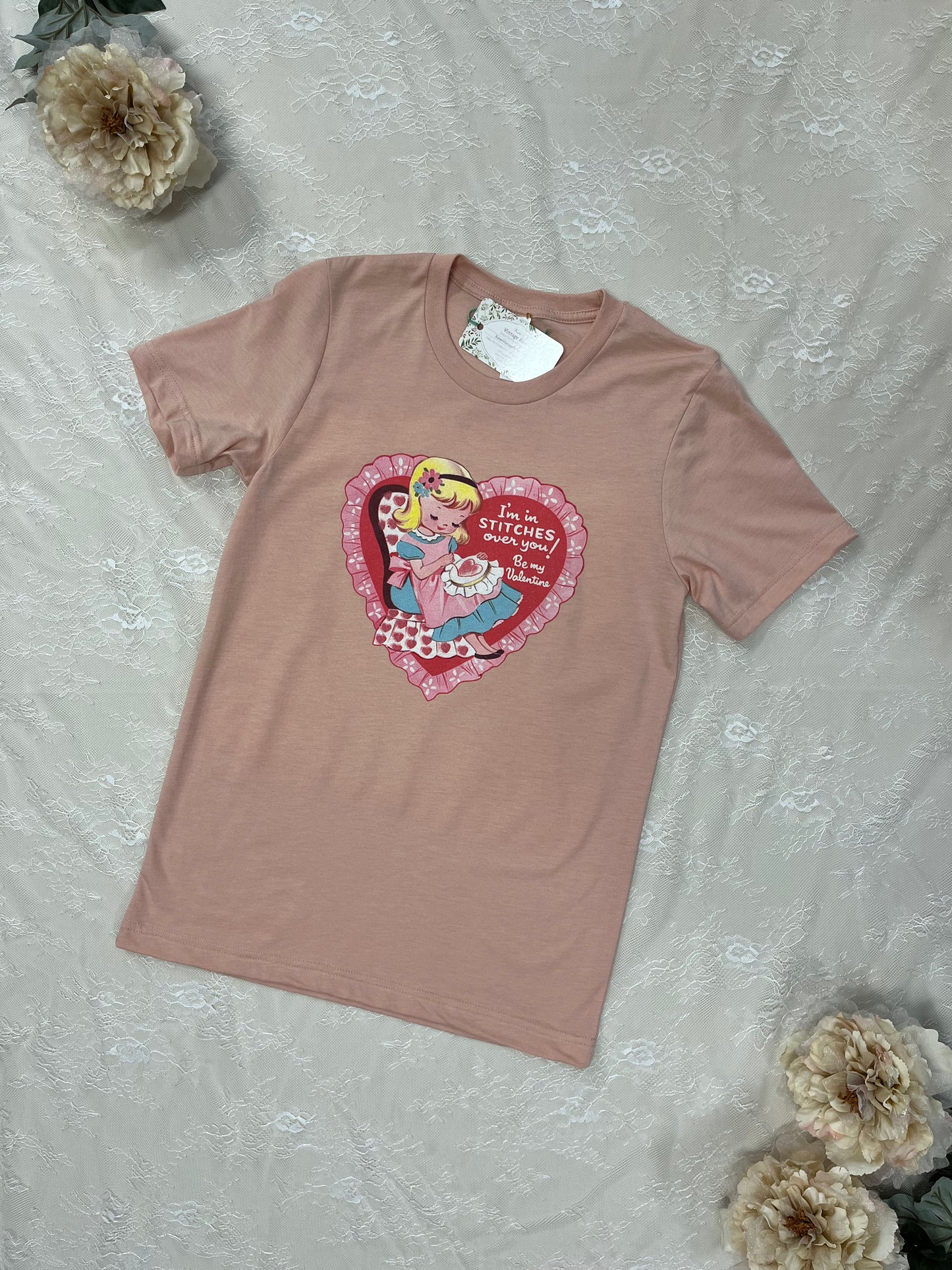 Vintage Graphic Valentines Day Tee