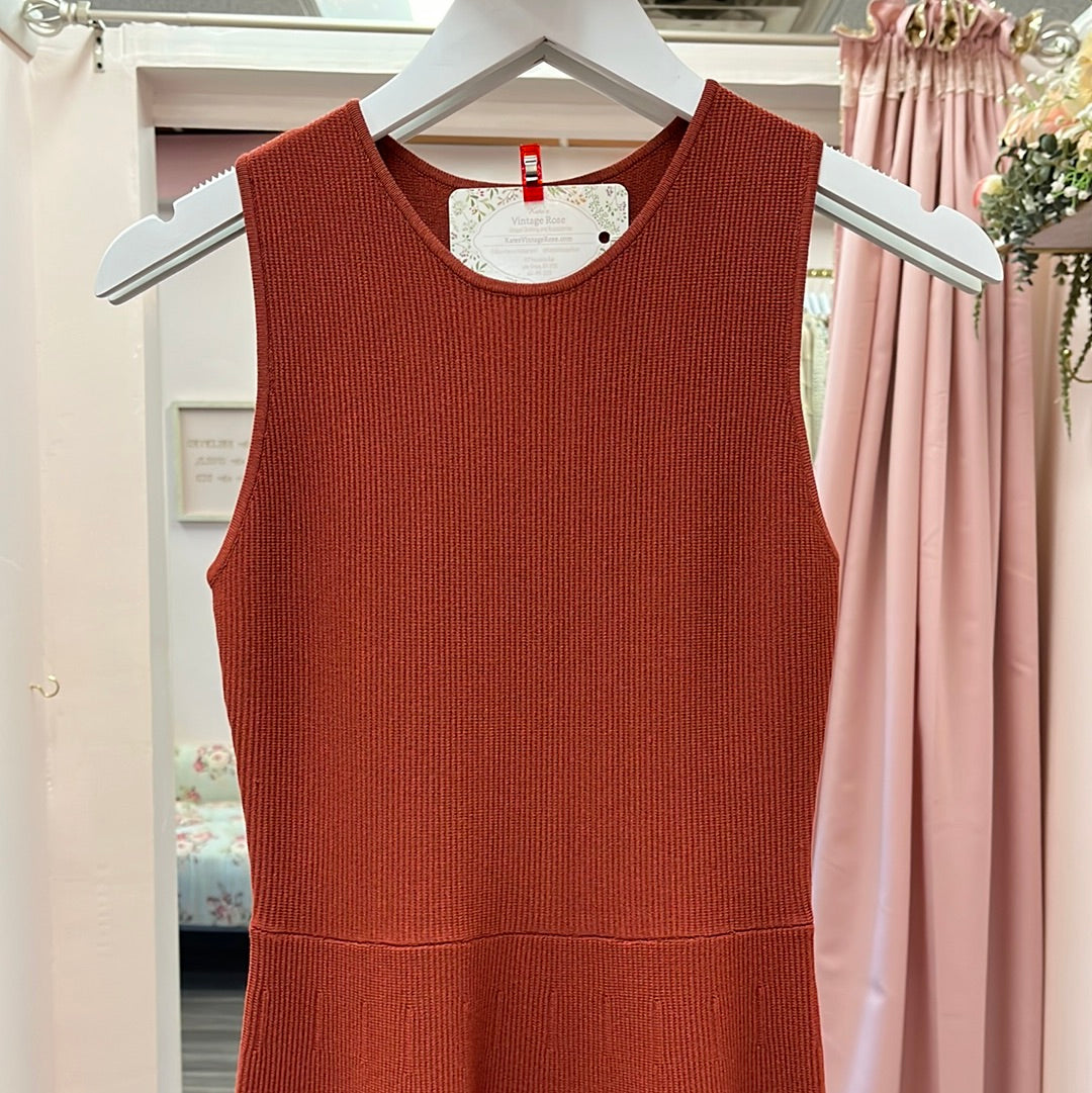 Noelle Knit A-line Long Dress