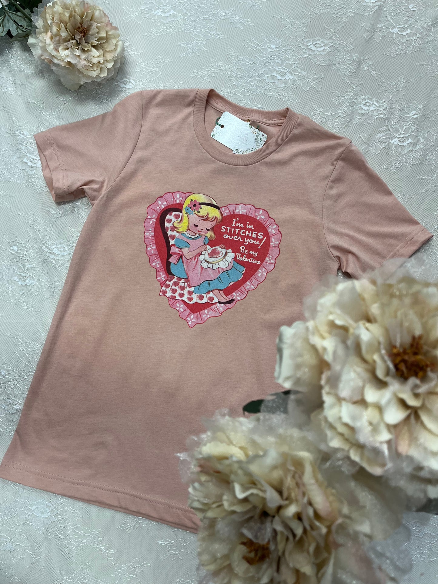 Vintage Graphic Valentines Day Tee