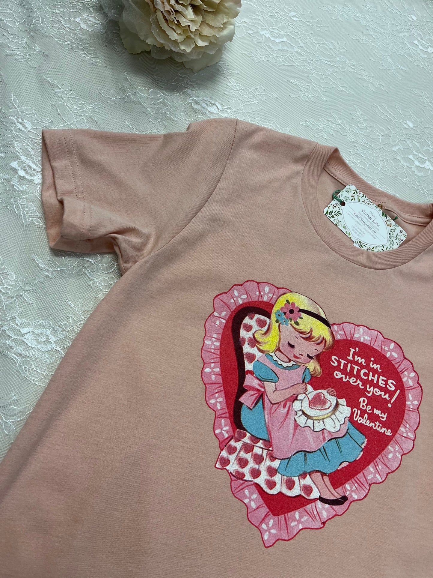 Vintage Graphic Valentines Day Tee