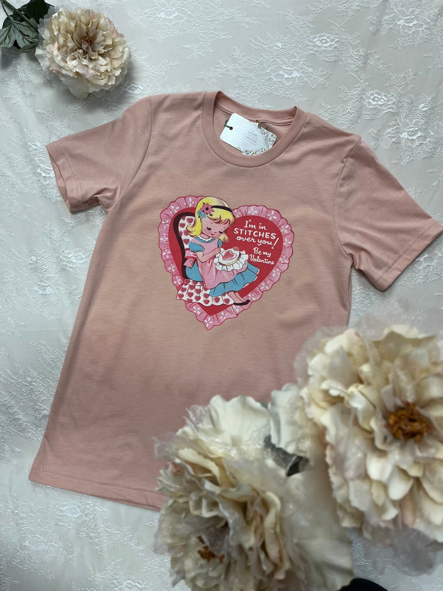 Vintage Graphic Valentines Day Tee