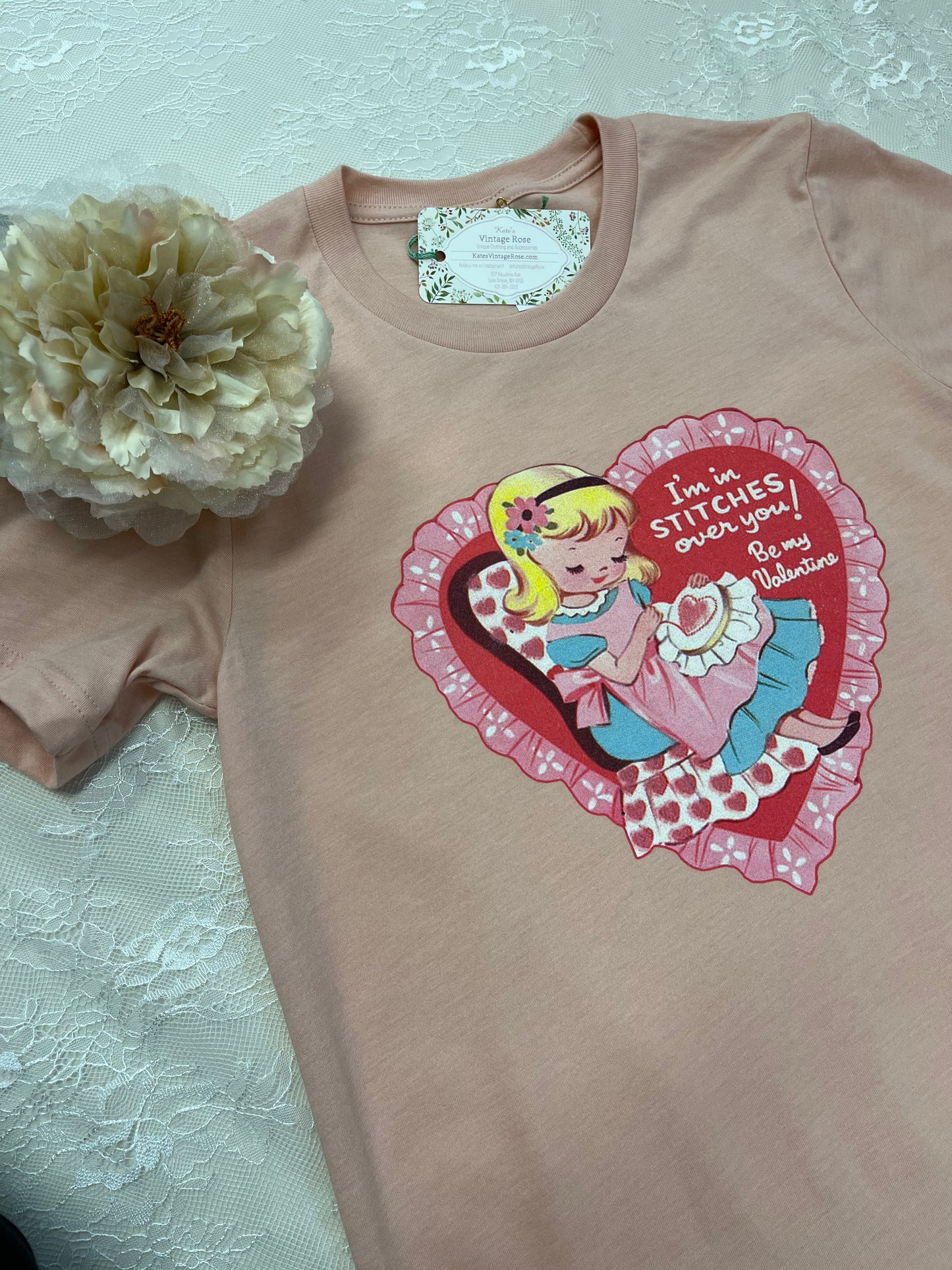 Vintage Graphic Valentines Day Tee
