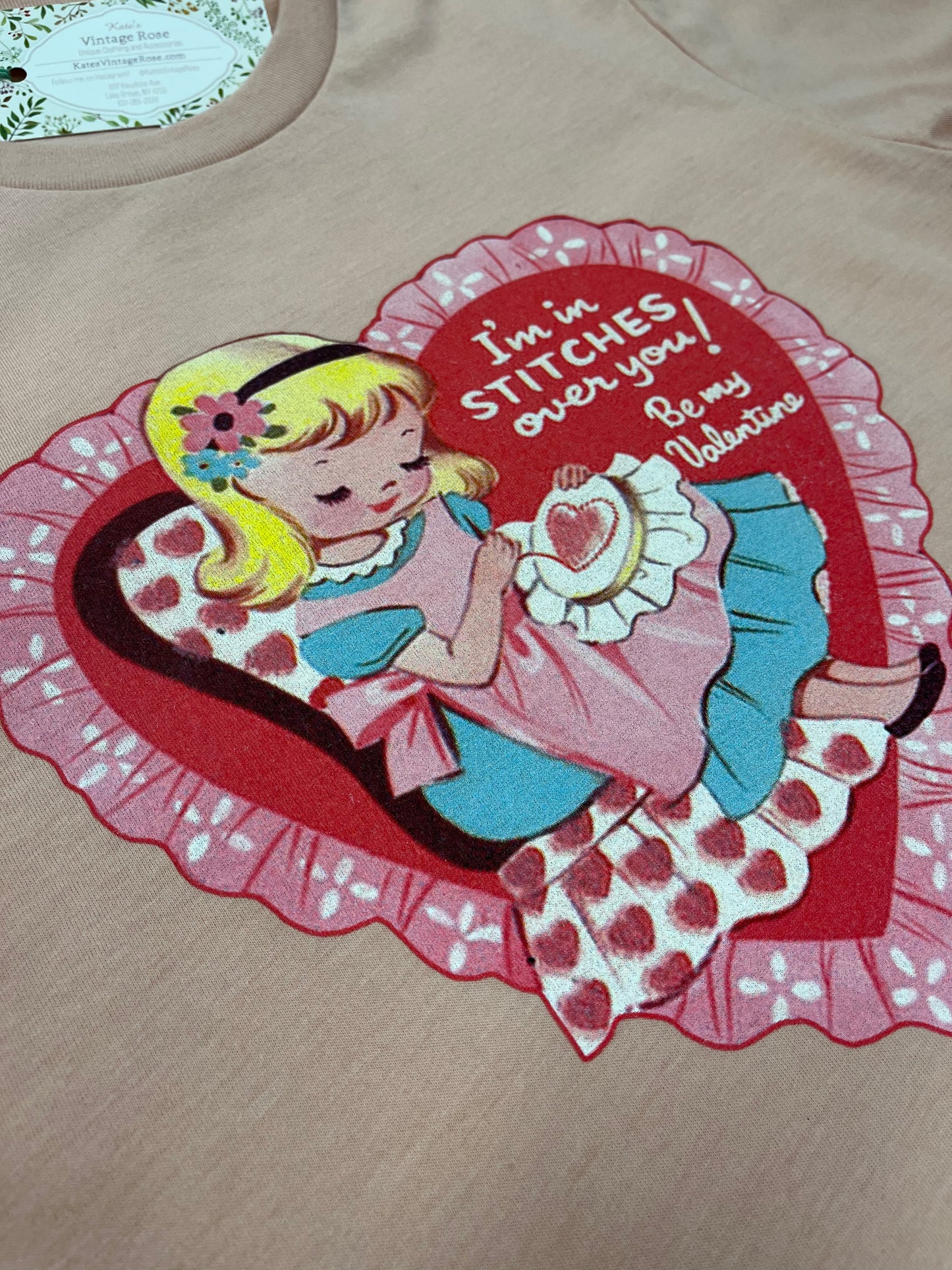 Vintage Graphic Valentines Day Tee