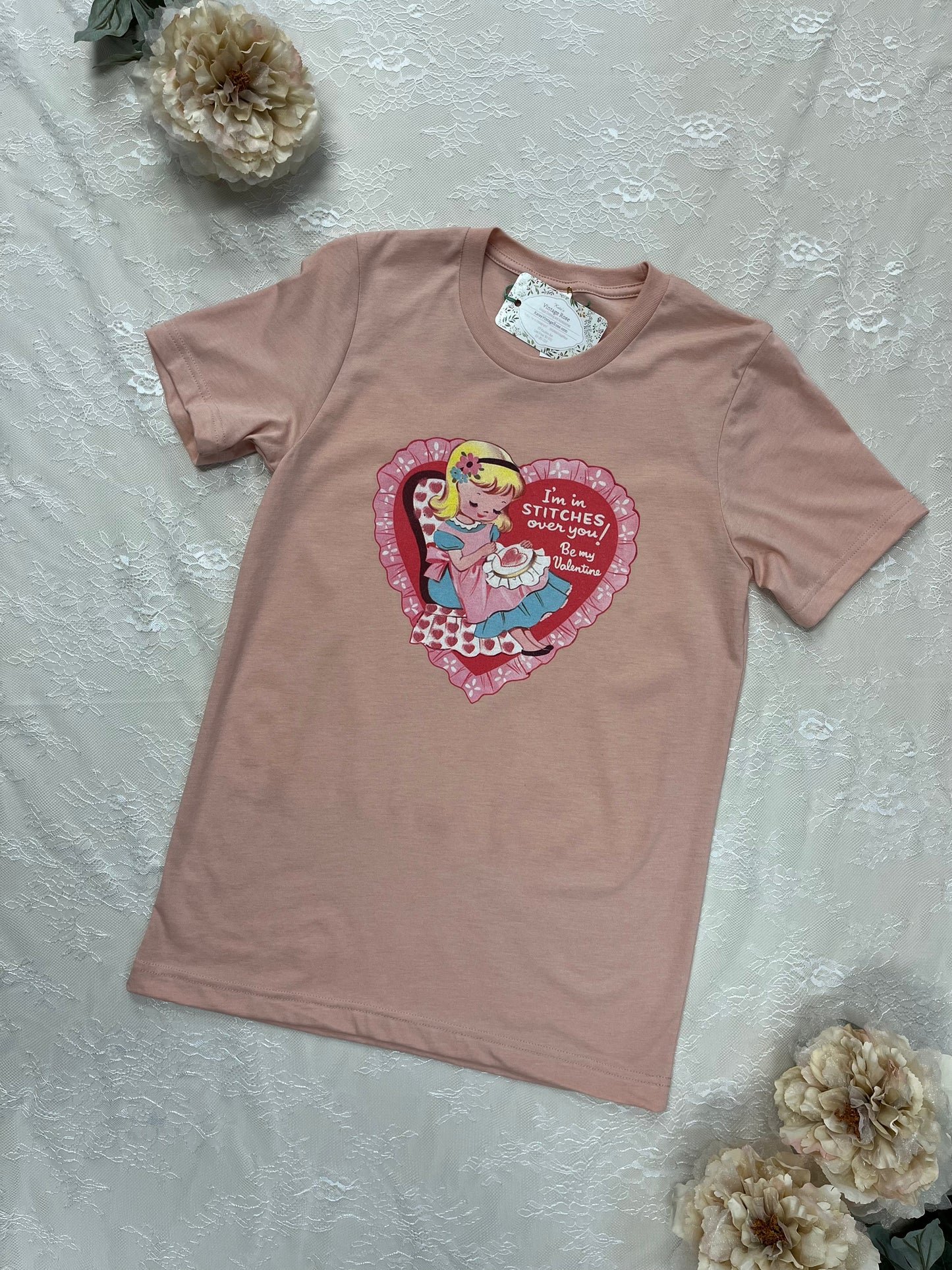 Vintage Graphic Valentines Day Tee