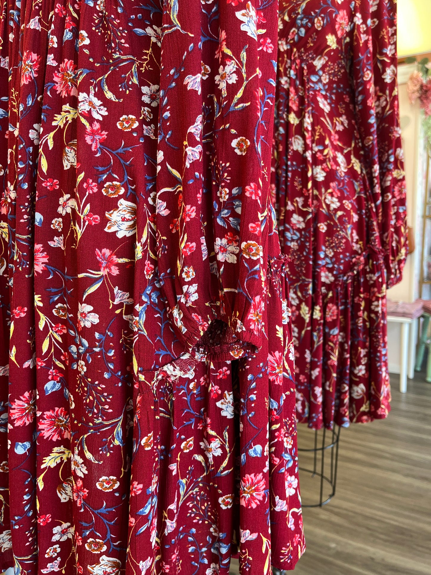Ella Floral Ruffle Dress