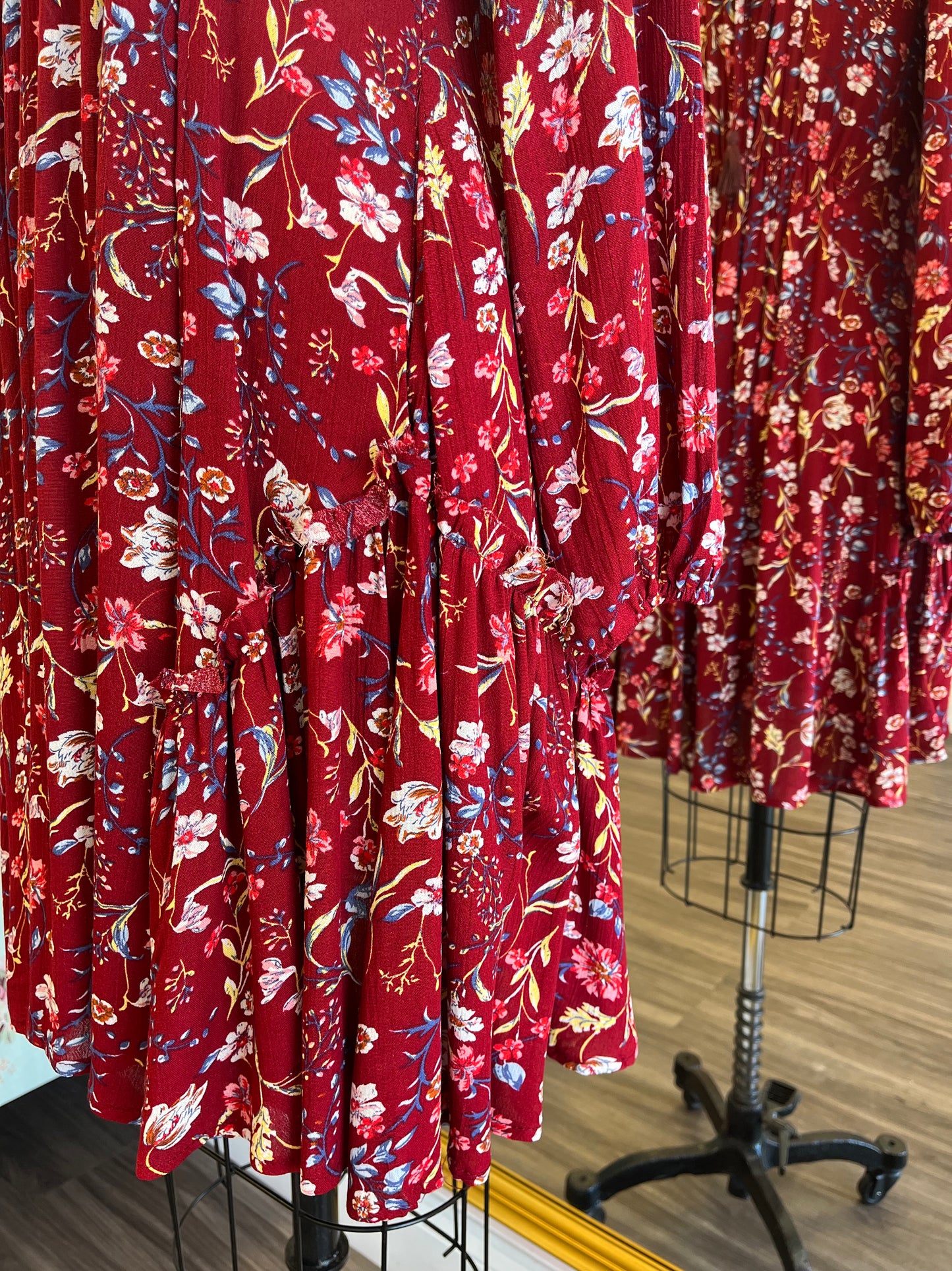 Ella Floral Ruffle Dress