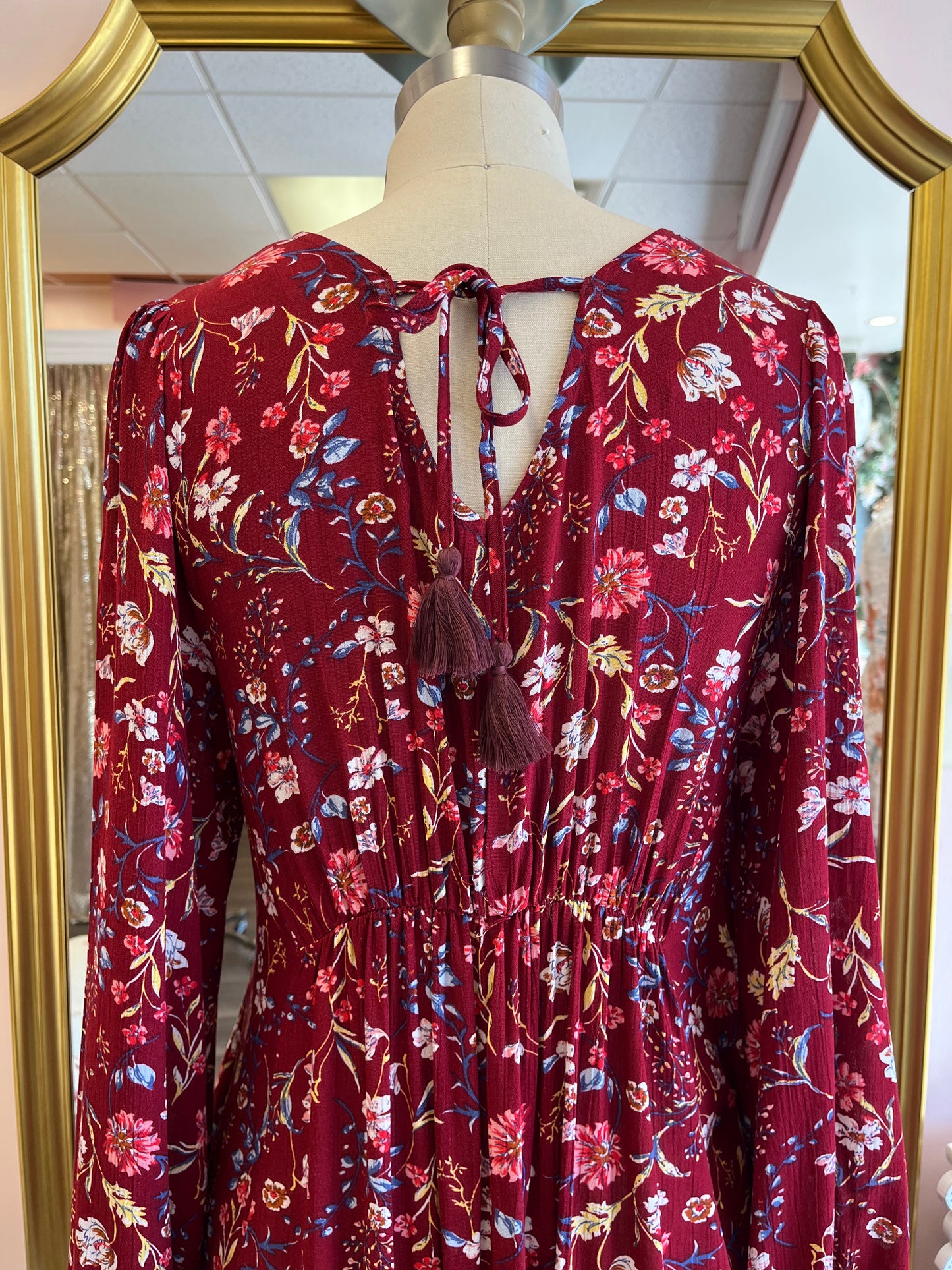 Ella Floral Ruffle Dress