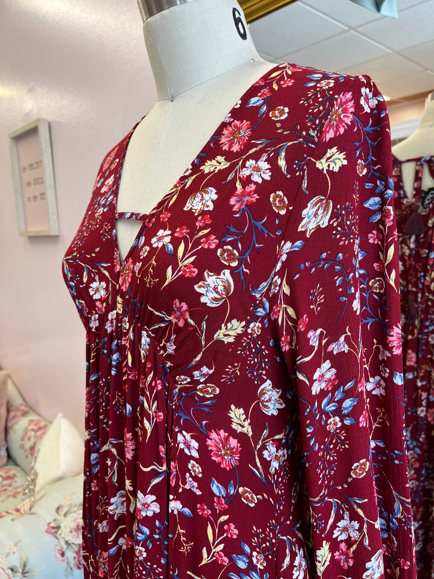 Ella Floral Ruffle Dress