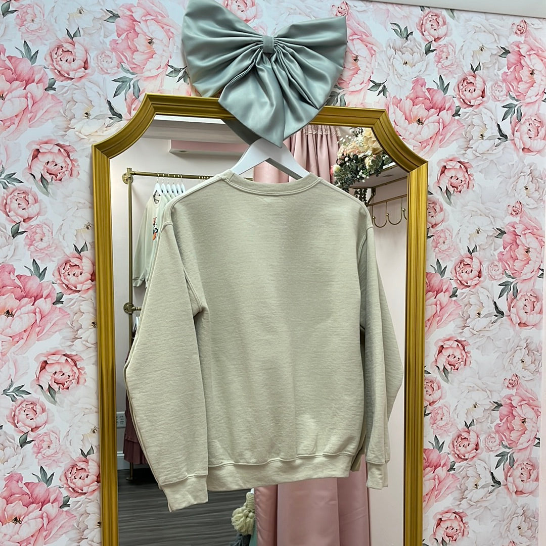Retro Ghost Crewneck Sweatshirt