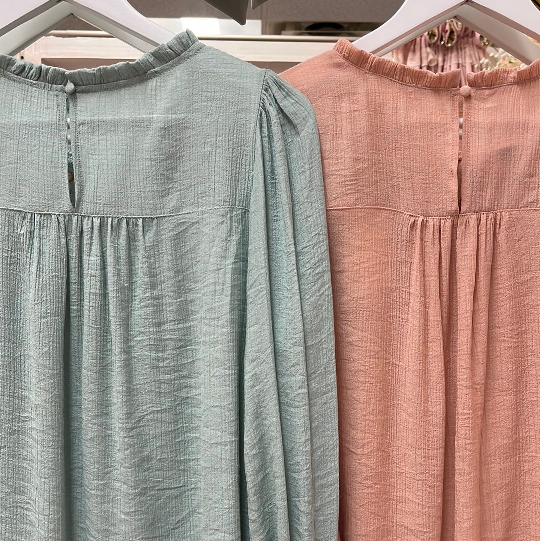 Bellarose Embroidered Blouse * FINAL SALE**