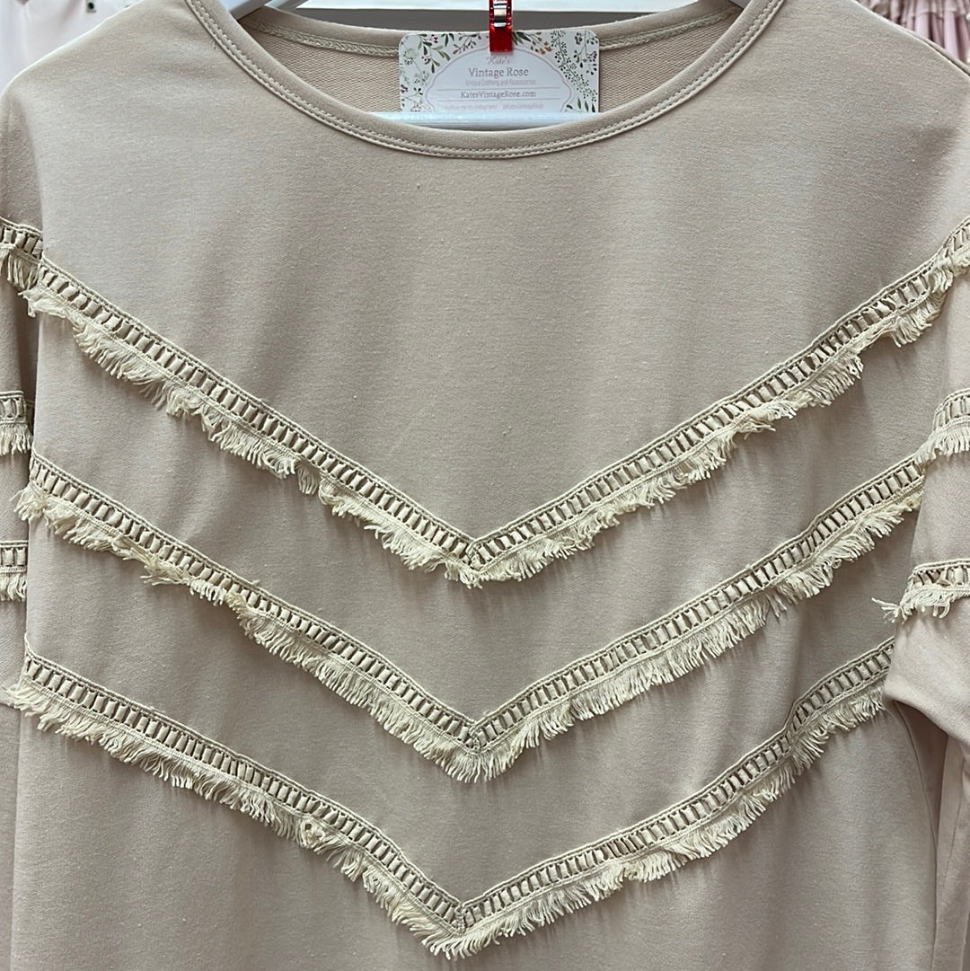 Addison Tassel Sweatshirt