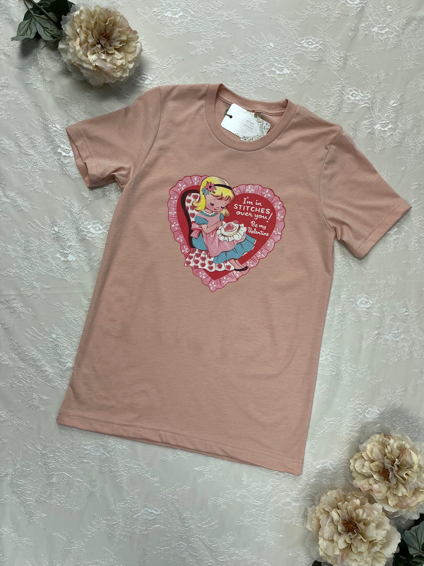 Vintage Graphic Valentines Day Tee