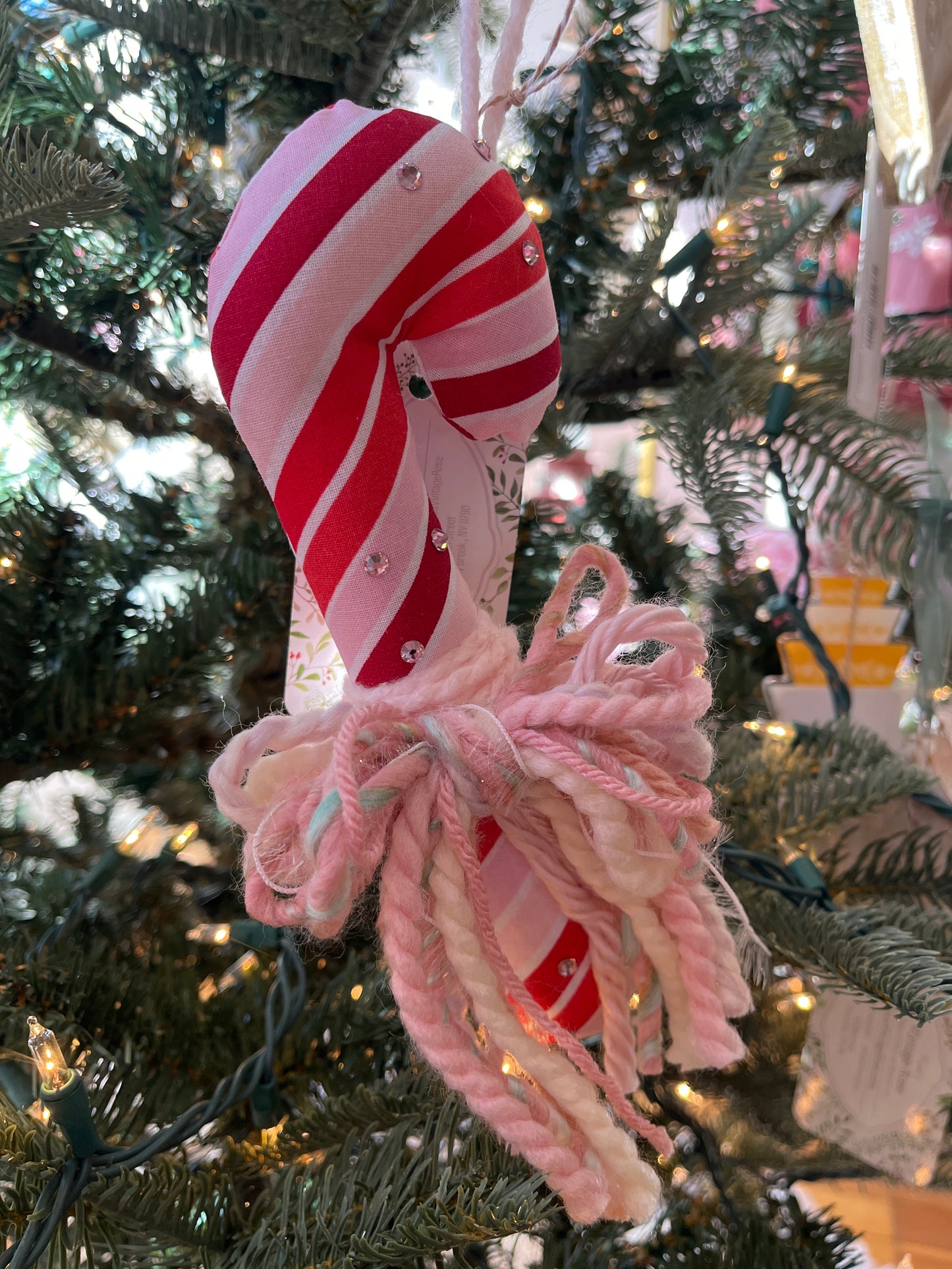 Bespoke Handmade Candy Cane Ornament