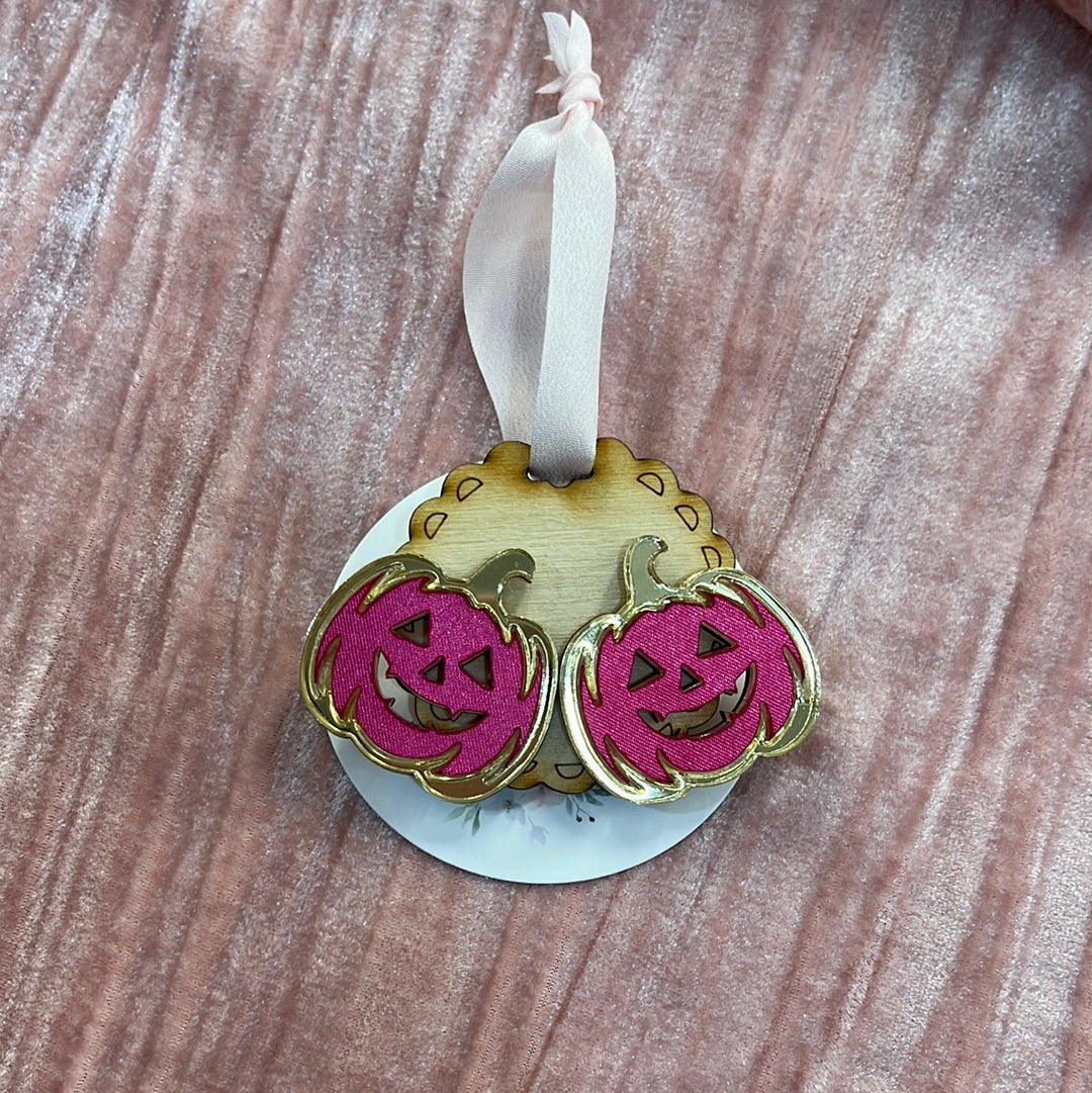 Jacky-O lantern Studs