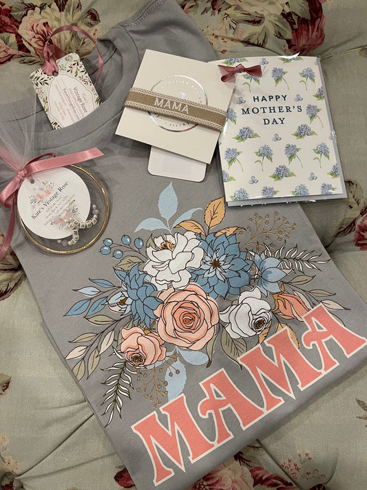 Mama Floral Graphic Tee