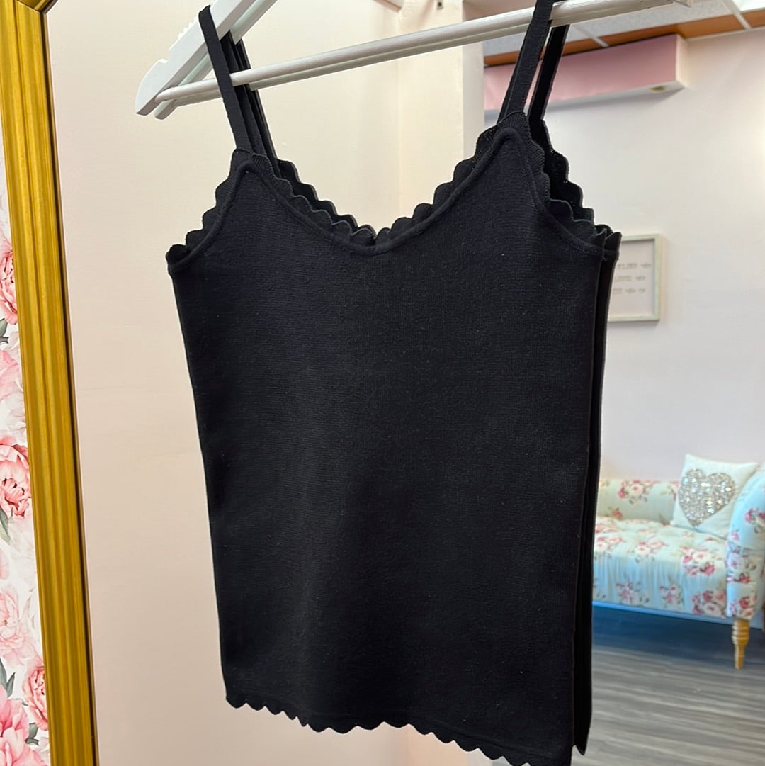 Abby Scalloped Cami