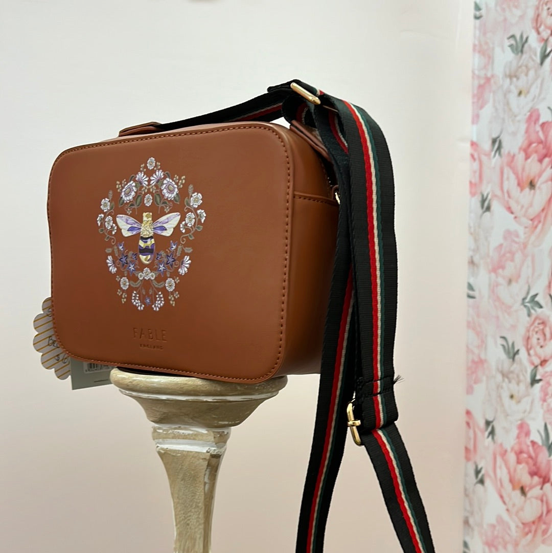 Signature Bee Bag Brown