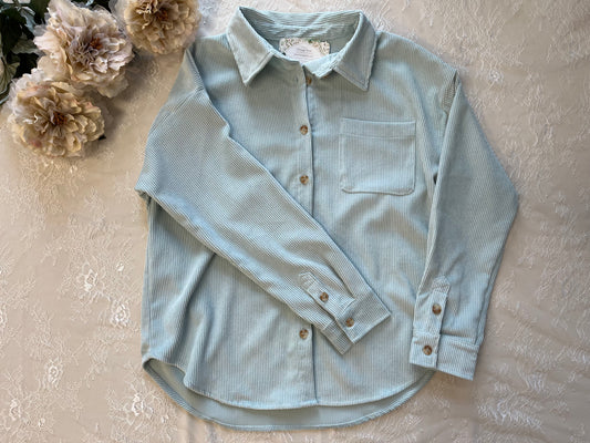 Diana Corduroy Button Up Shirt